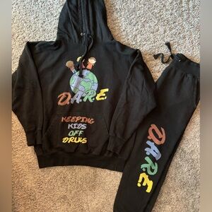 D.A.R.E. Hoodie and Sweats Set